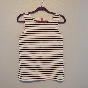 LOFT Striped sleeveless top